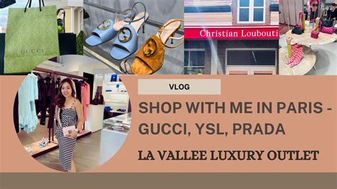 ysl vallee village|PARIS VLOG .